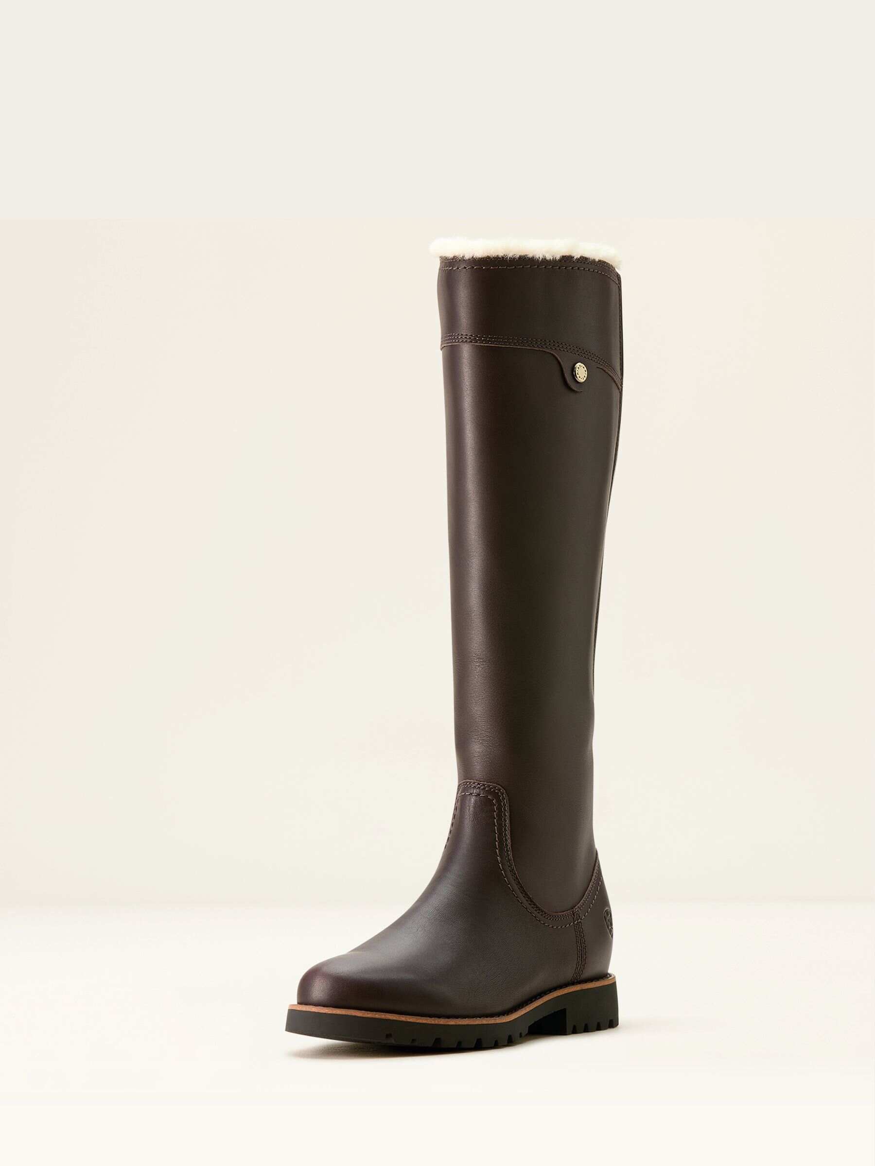 Ariat Brown Ariat Arlington Sherpa Long Waterproof Brown Boots