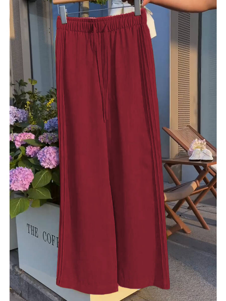 🔥Summer Arrivals🌟Women'sTencel and Linen Wide-leg Casual Pants