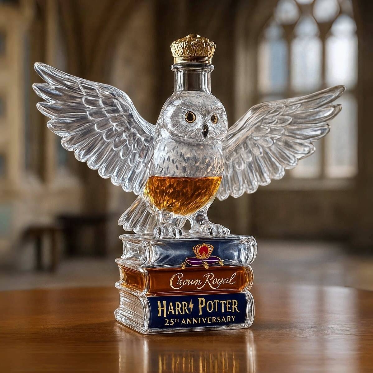 Hedwig 25th Anniversary whiskey bottle