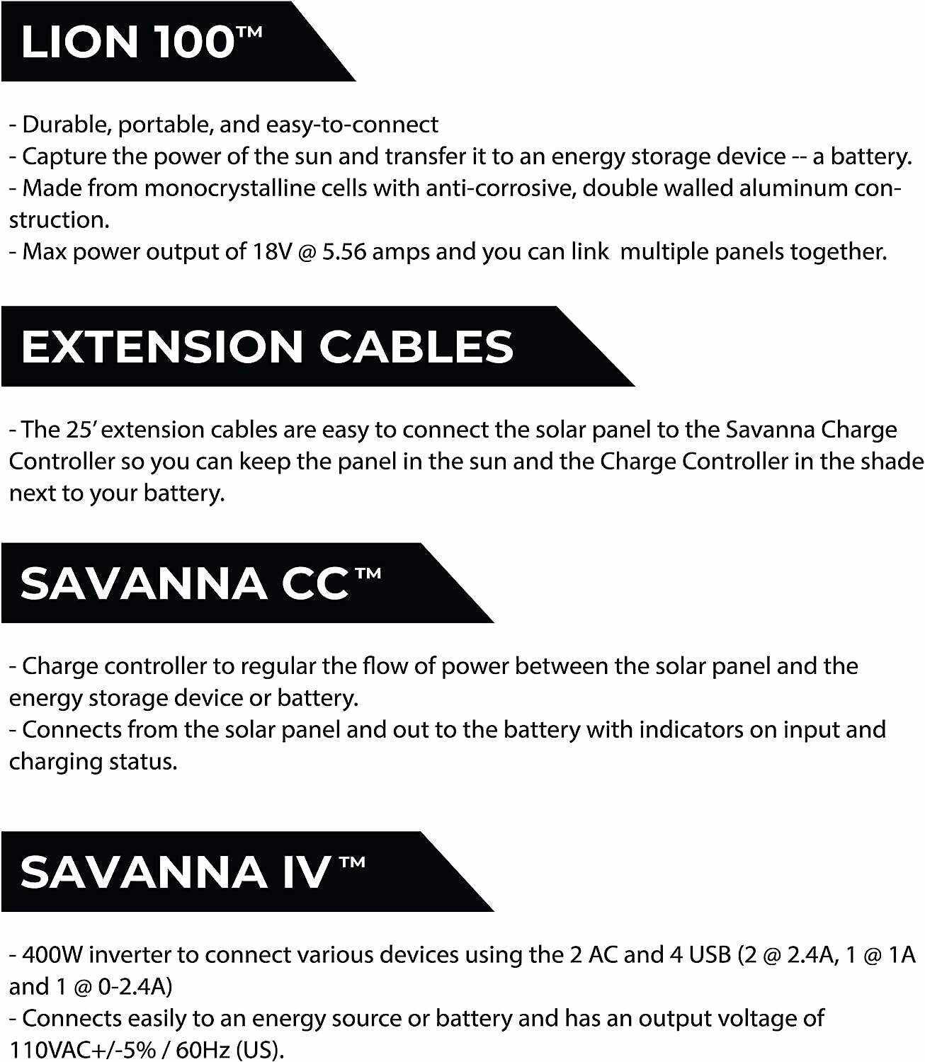 12V DIY Solar Power Kit with 400W Inverter