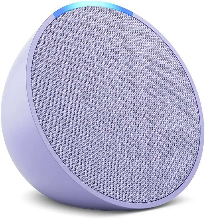 Amazon Echo Pop | Full sound compact smart speaker with Alexa | Charcoal