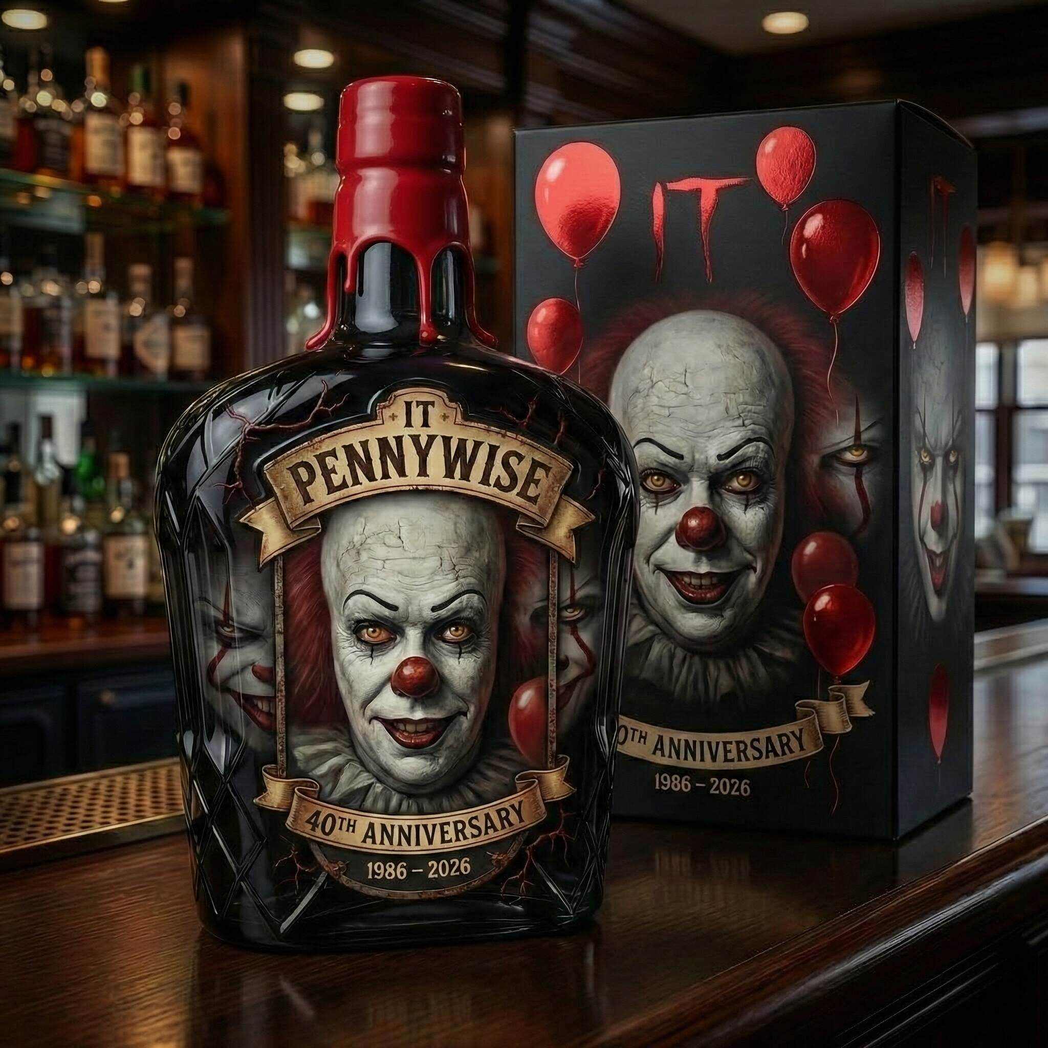 🤡🎈 IT Pennywise 40th Anniversary Collector Decanter