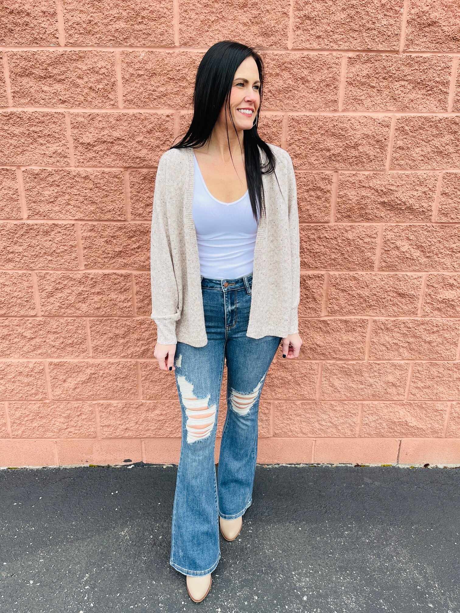 PLUS/REG Flare to There Flare Jeans