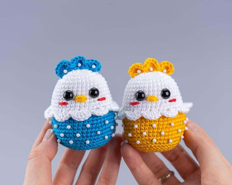 Handmade Crochet Easter Chick