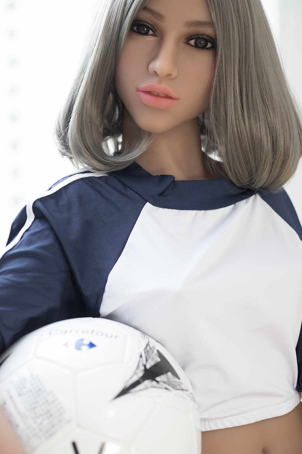Avis 5ft18 / 158cm #007 Head TPE Athletic Sexy Lady Lightwight Flat Chest Full Size Sex Doll