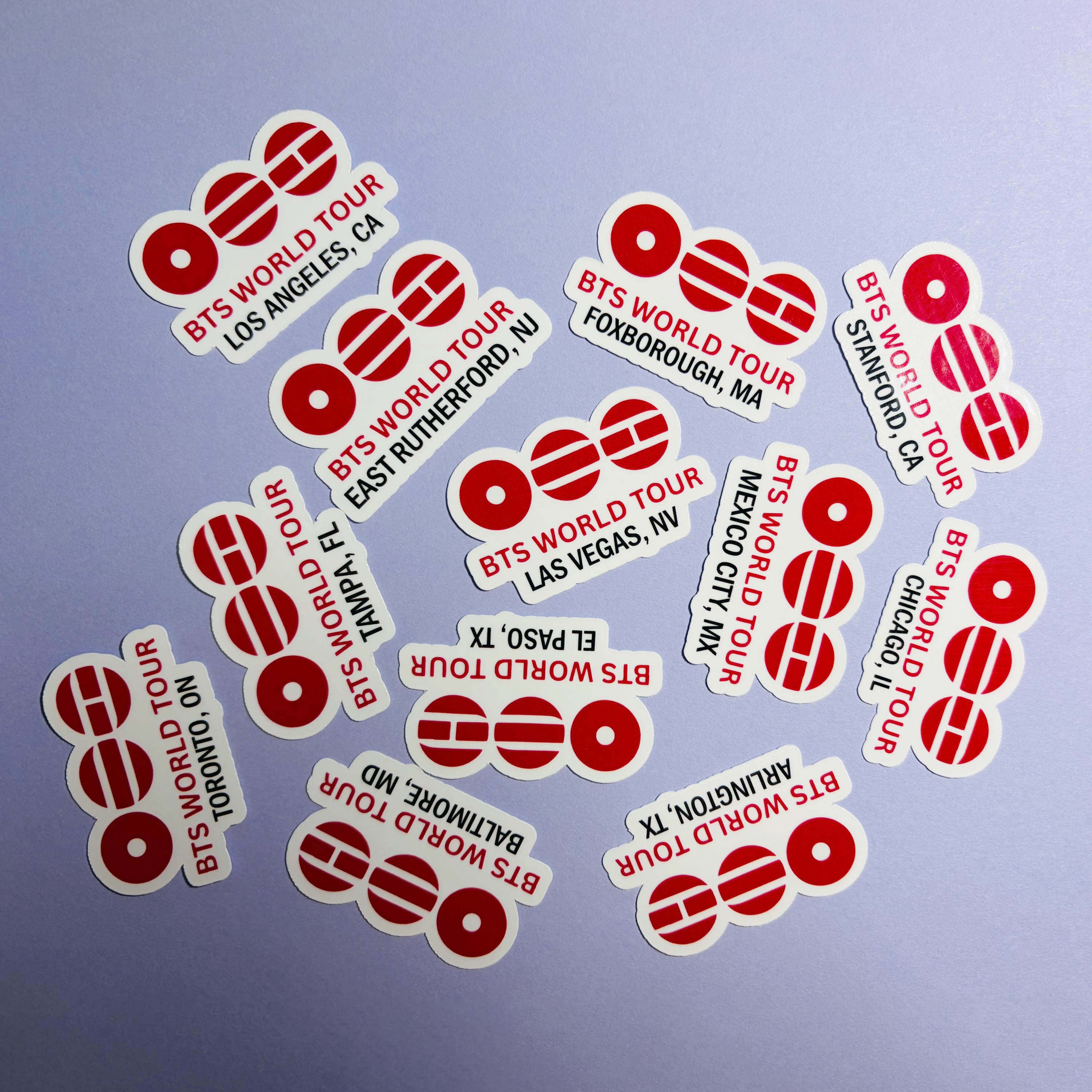 BTS Arirang World Tour 2026 Stickers