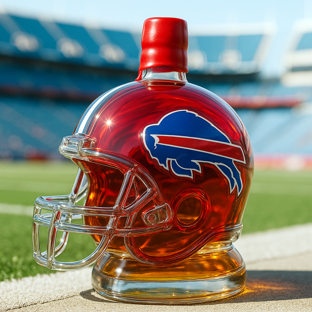 Buffalo Bills Helmet Whiskey Bottle