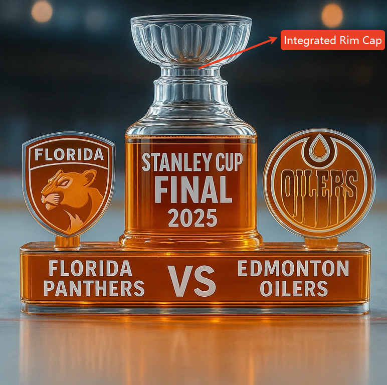 Stanley Cup Showdown Whiskey Bottle