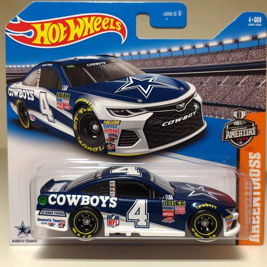 Hot Wheels NFL NASCAR Racing Rides