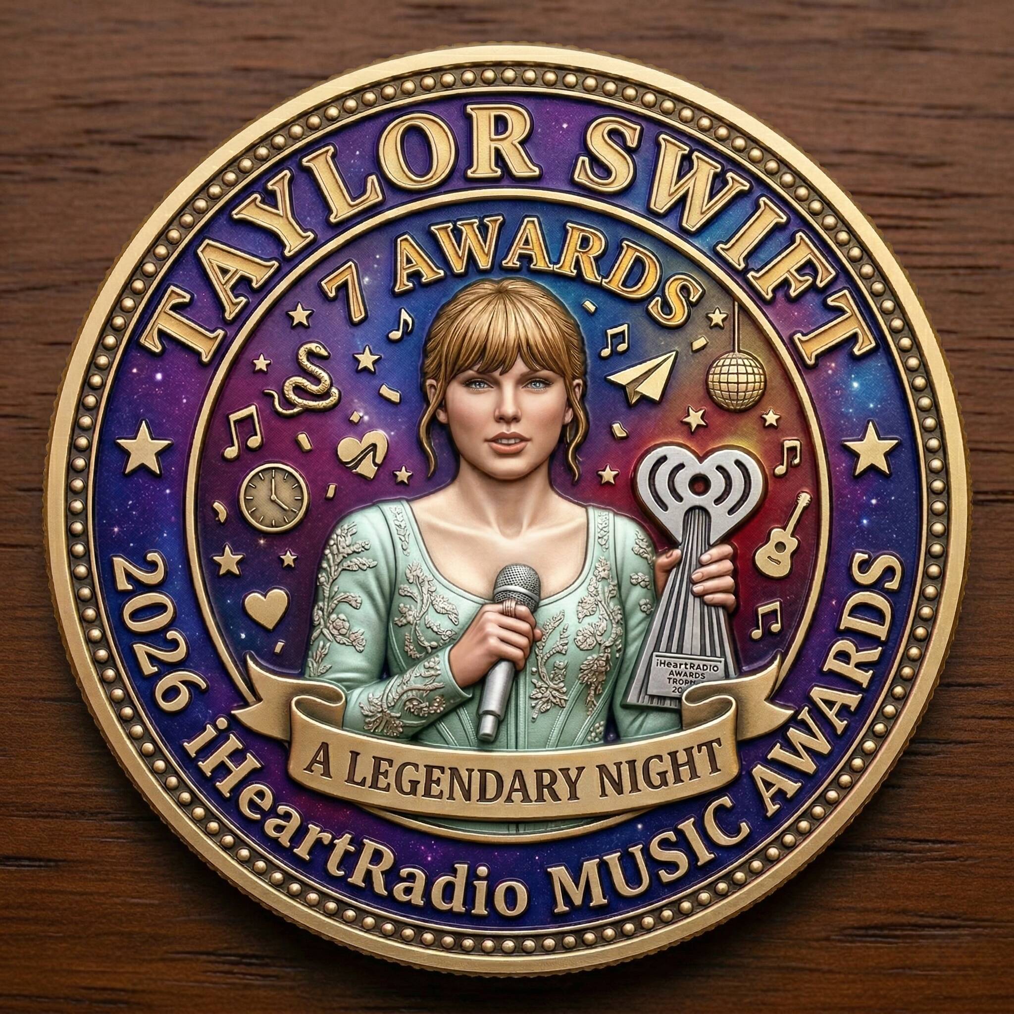 Taylor Swift – 2026 iHeartRadio Music Awards Commemorative Coin