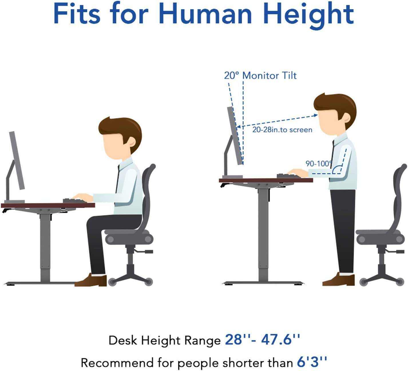 2024 New Electric Lift Computer Desk