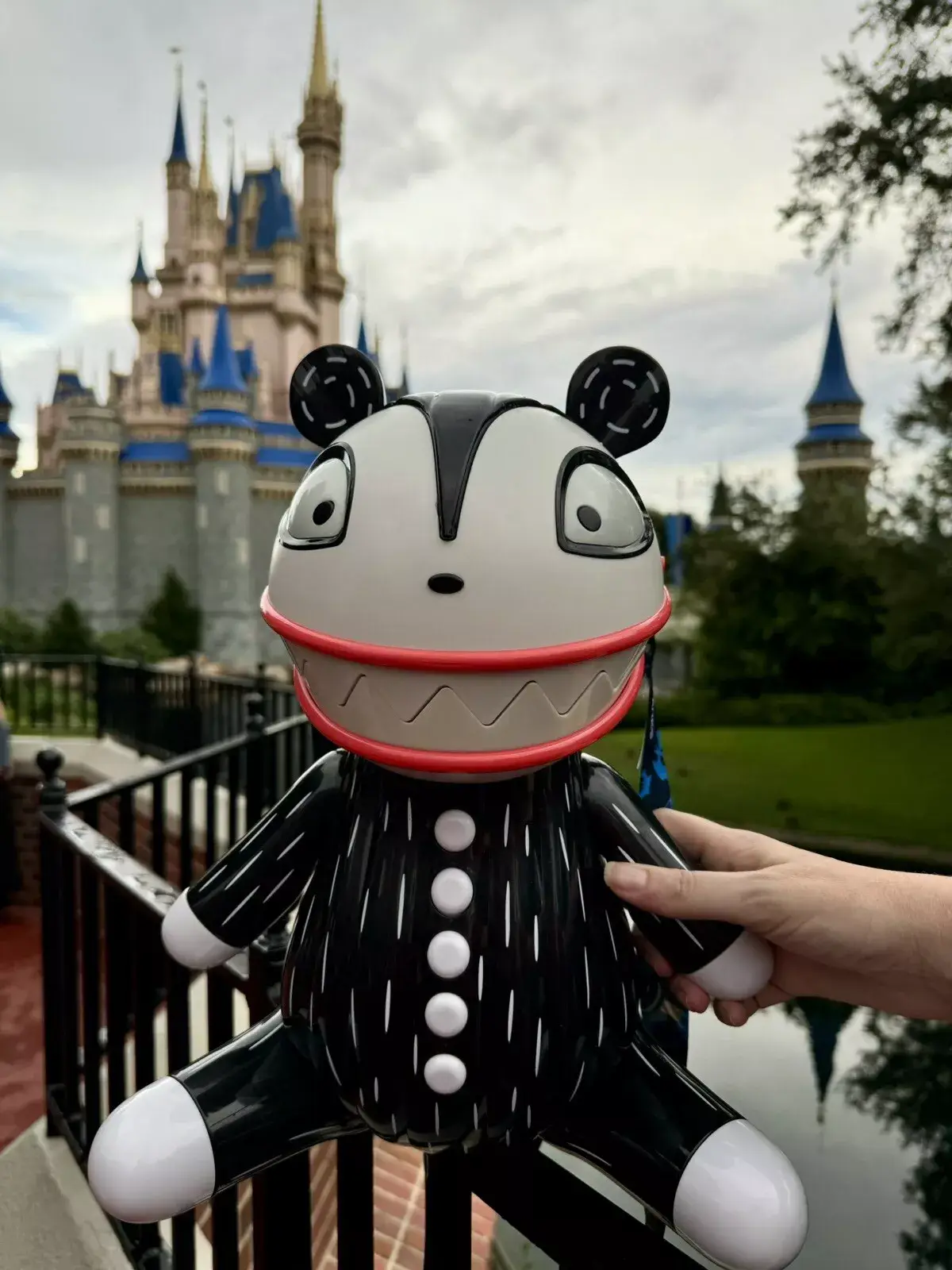 2024 NBC Nightmare Before Christmas Scary Teddy Popcorn Bucket