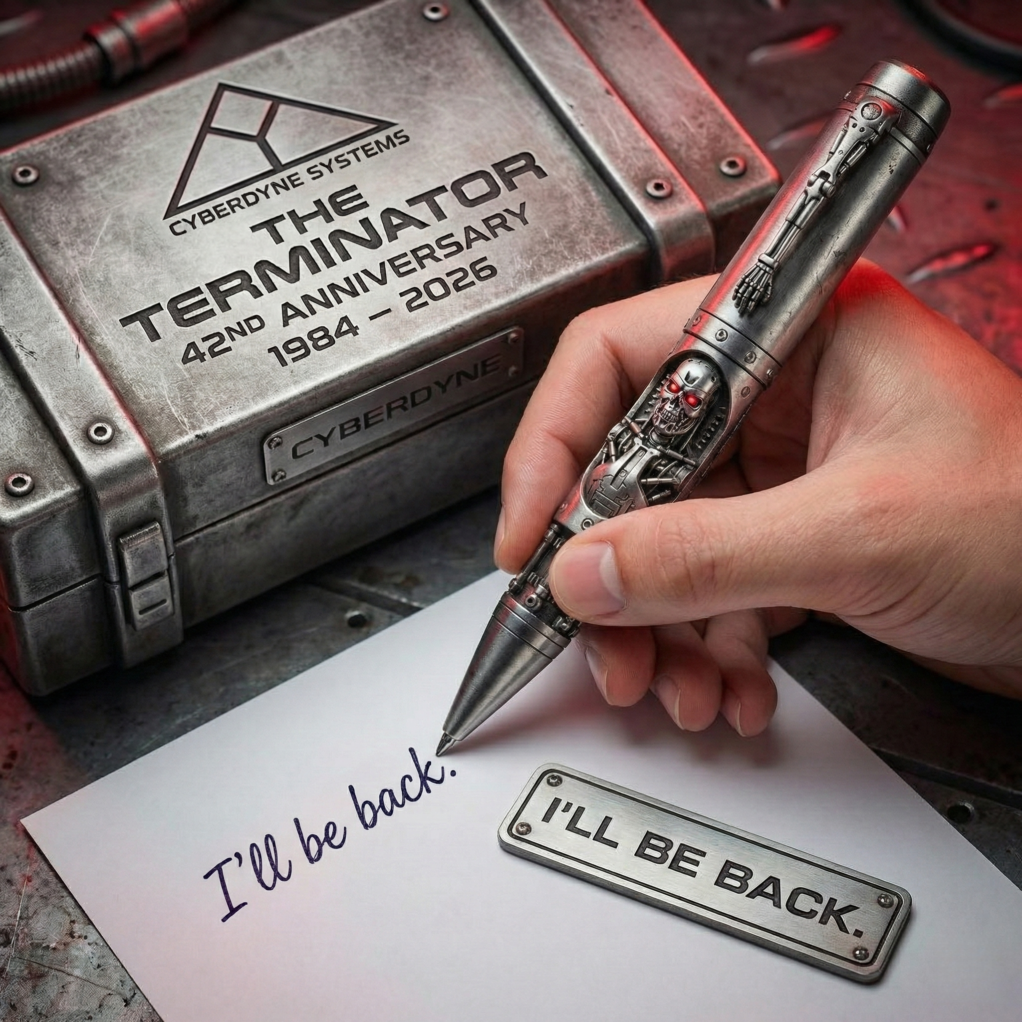 The Terminator 42th Anniversary Commemorative Pen