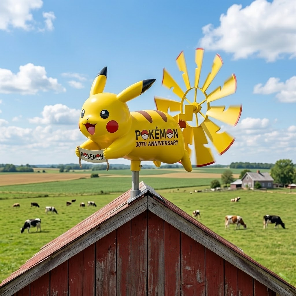 Pikachu Wind Spinner