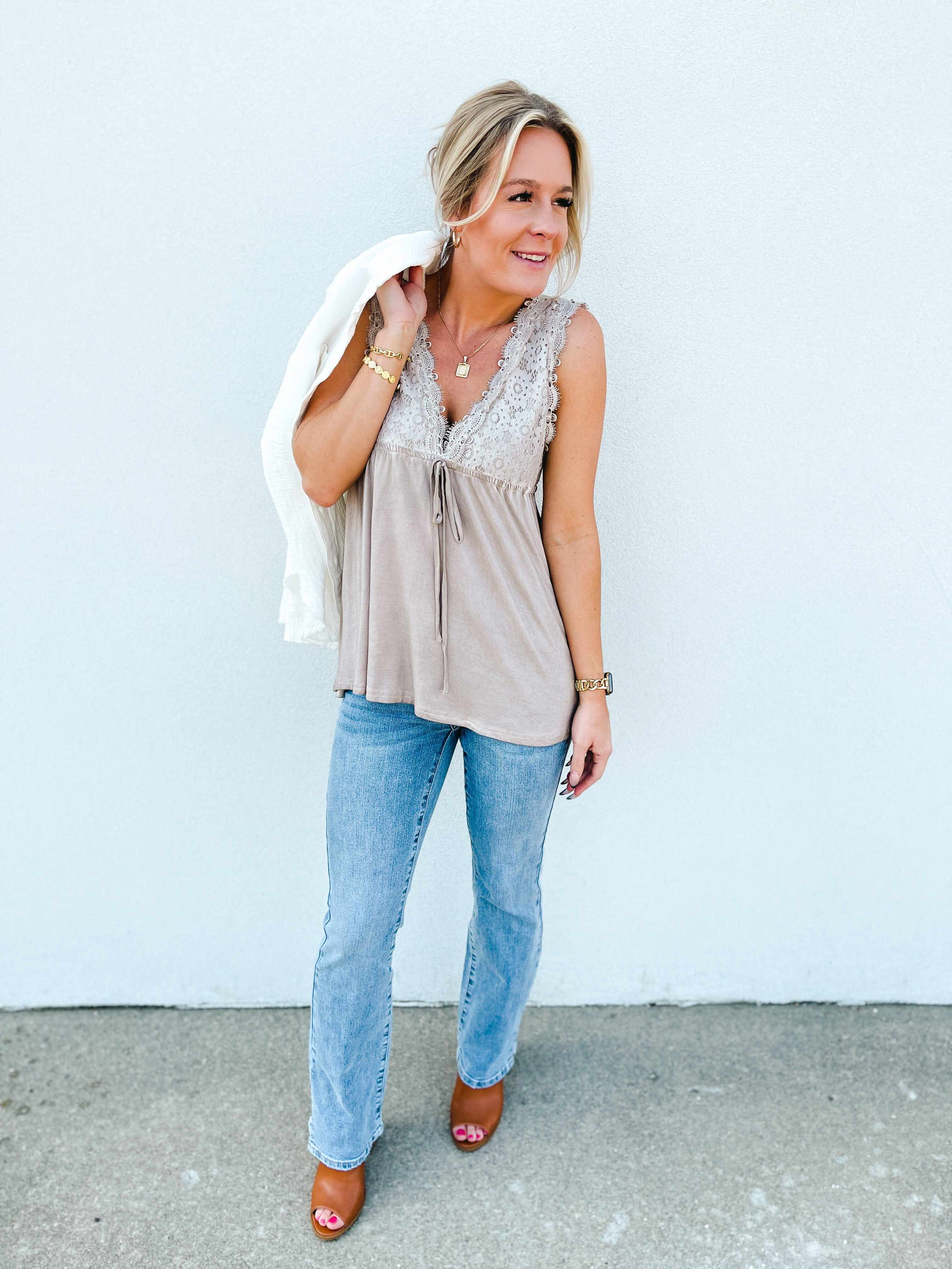 PLUS/REG Oh, SLIT! Bootcut Jeans
