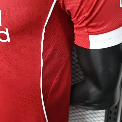 2025/2026 Player Version Liverpool Home Football Shirt