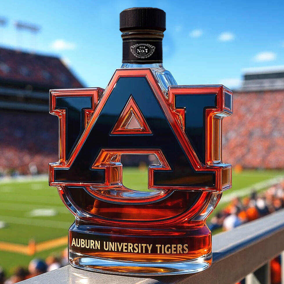 Auburn Tigers Whiskey Bottle（Customized Bottles）