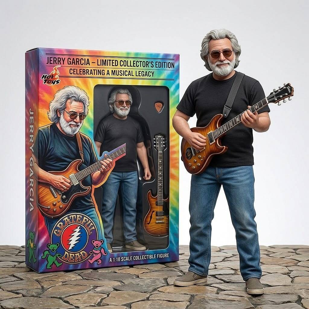 Grateful Dead Jerry Garcia Hot Toys Figure