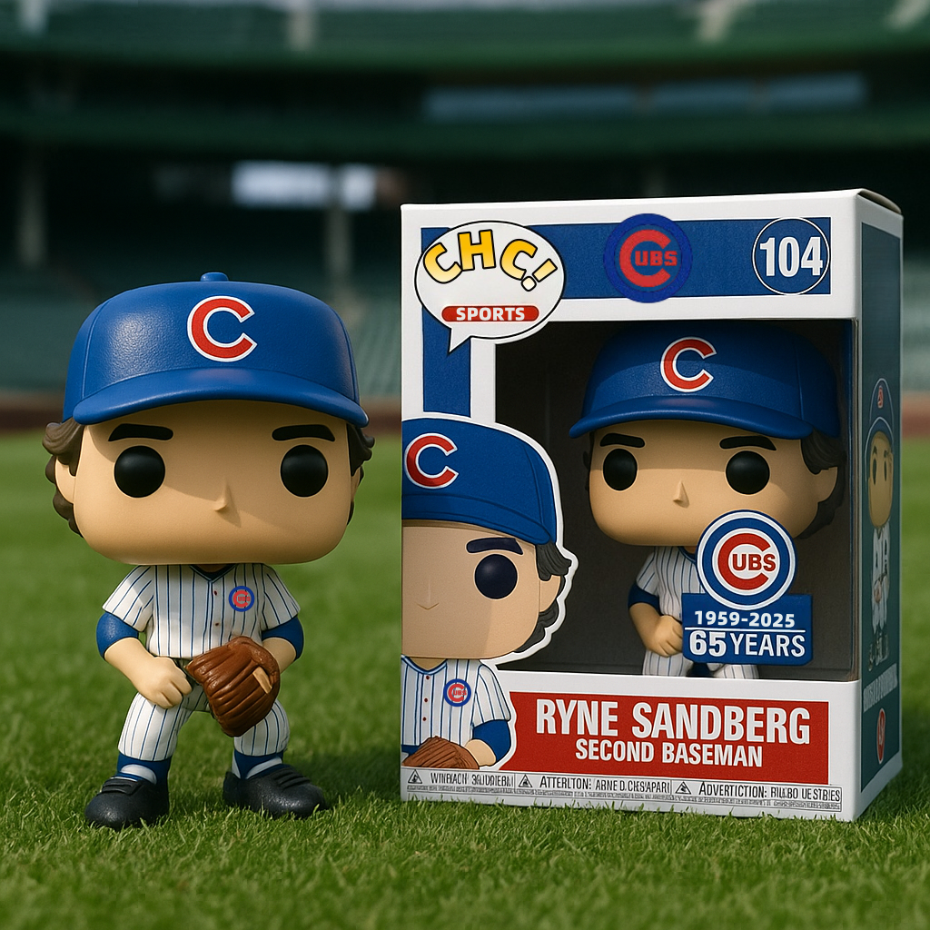 Ryne Sandberg 1959-2025 Memorial POP Figure!