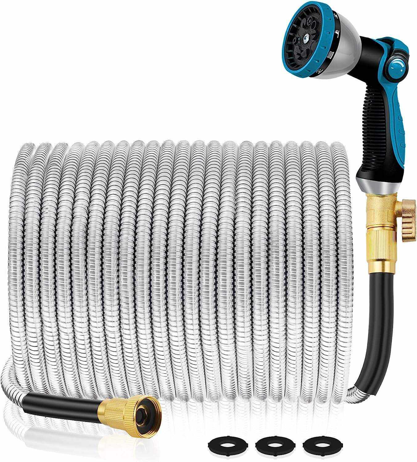 Garden Hose 100 ft Metal