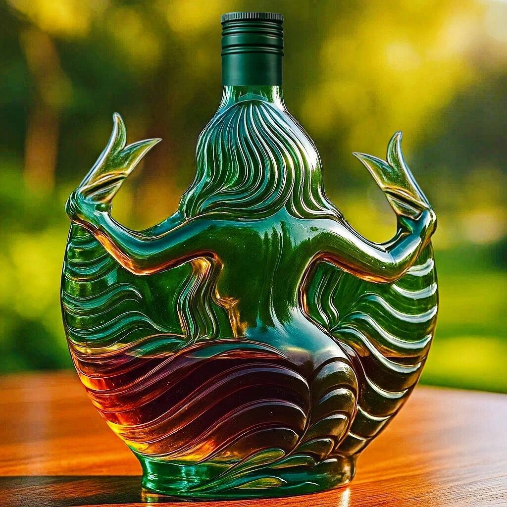 Bucks Whiskey Bottle