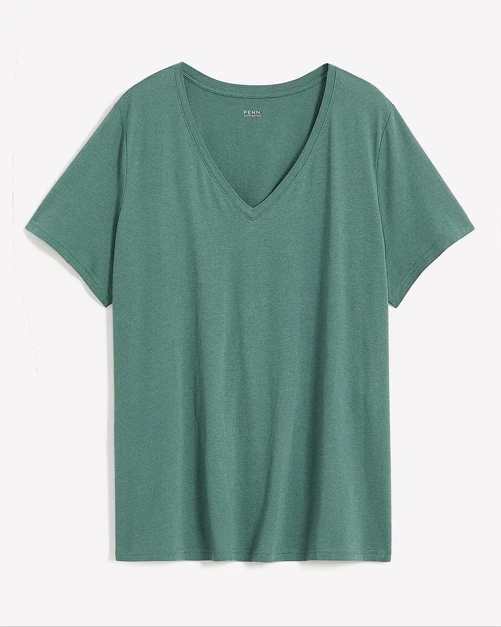 Boyfriend-Fit V-Neck Tee - PENN. Essentials