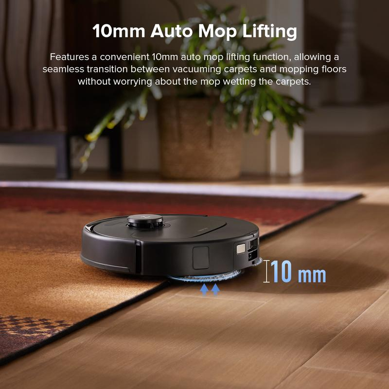 【Flash Sale】Roborock Qrevo Series Robot Vacuum and Mop, 10,000Pa suction, Self-Drying, Auto Mop Washing, Self-Emptying & Refilling, 10mm Mop Lifting, Smart Obstacle Avoidance (QV 35S)