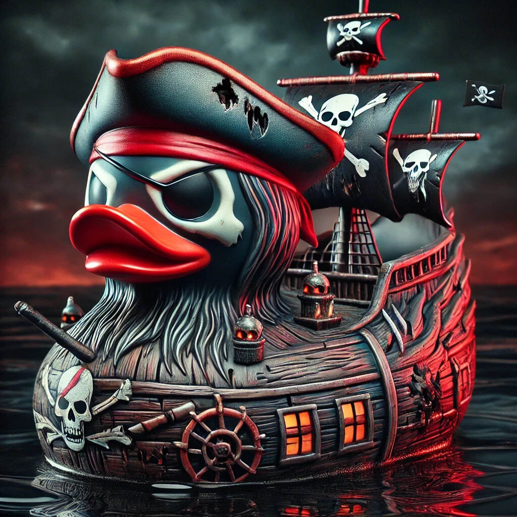 🏴‍☠️Pirate Ship Duck