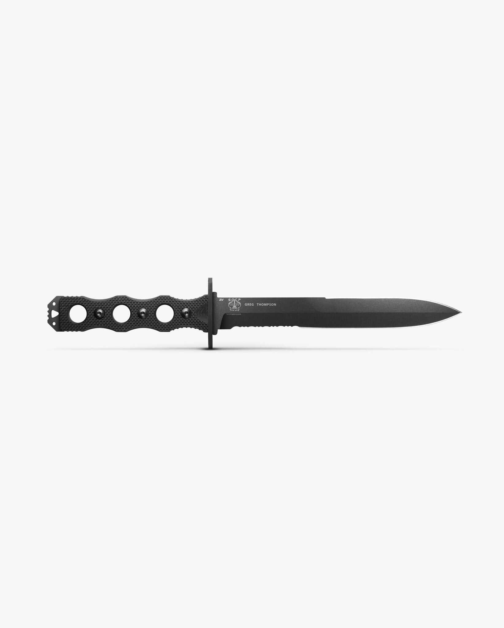 SOCP® Fixed Blade | Black G10