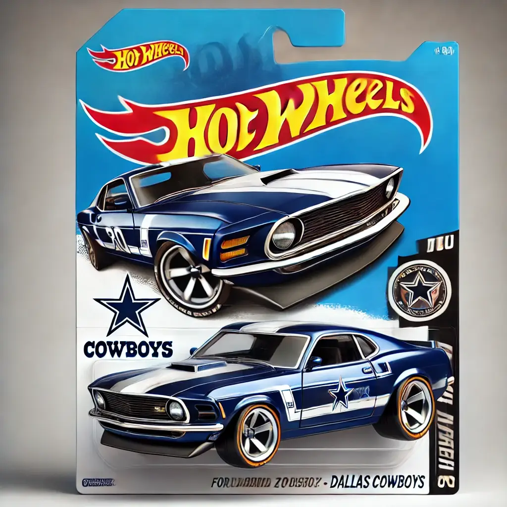 Hot Wheels NFL Team '70 Mustang