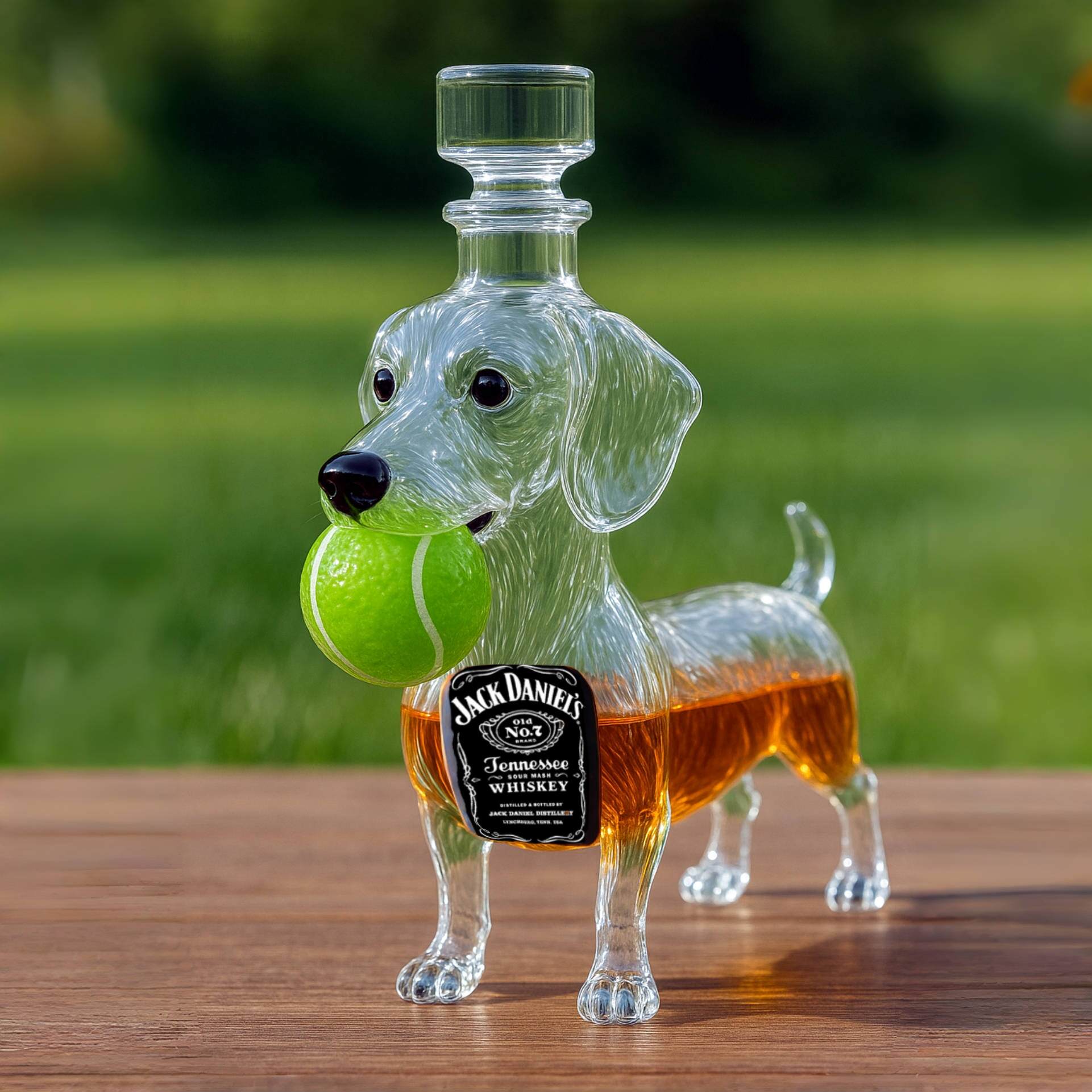 Dachshund Whiskey Bottle