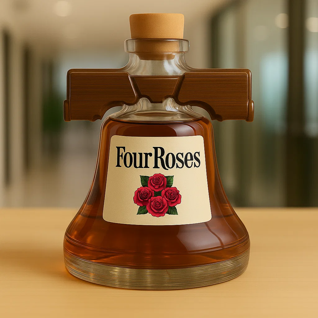 Liberty Pour——Bell of Freedom Whiskey Bottle
