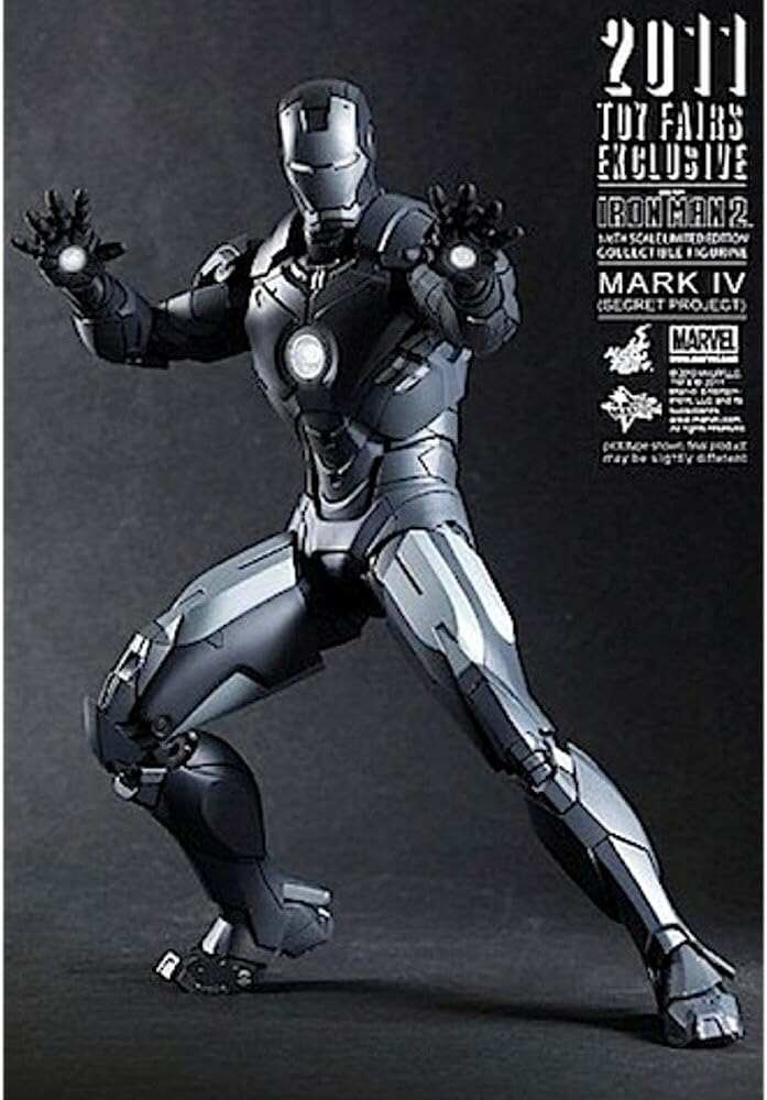 Hot Toys Sideshow SDCC Marvel Iron Man Mark IV Secret Project Figure