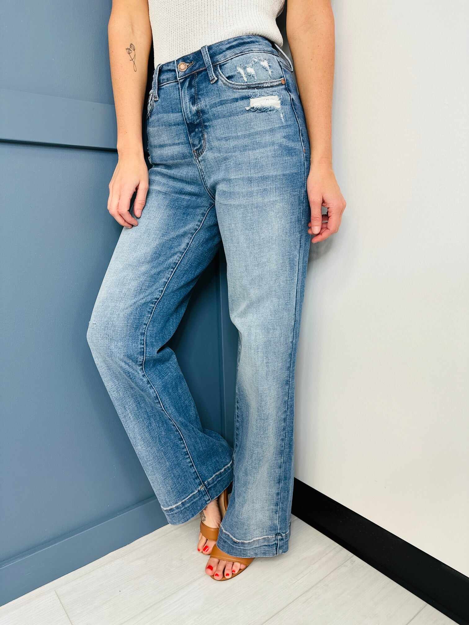 REG/CURVY Need You Now Wide Leg Trouser