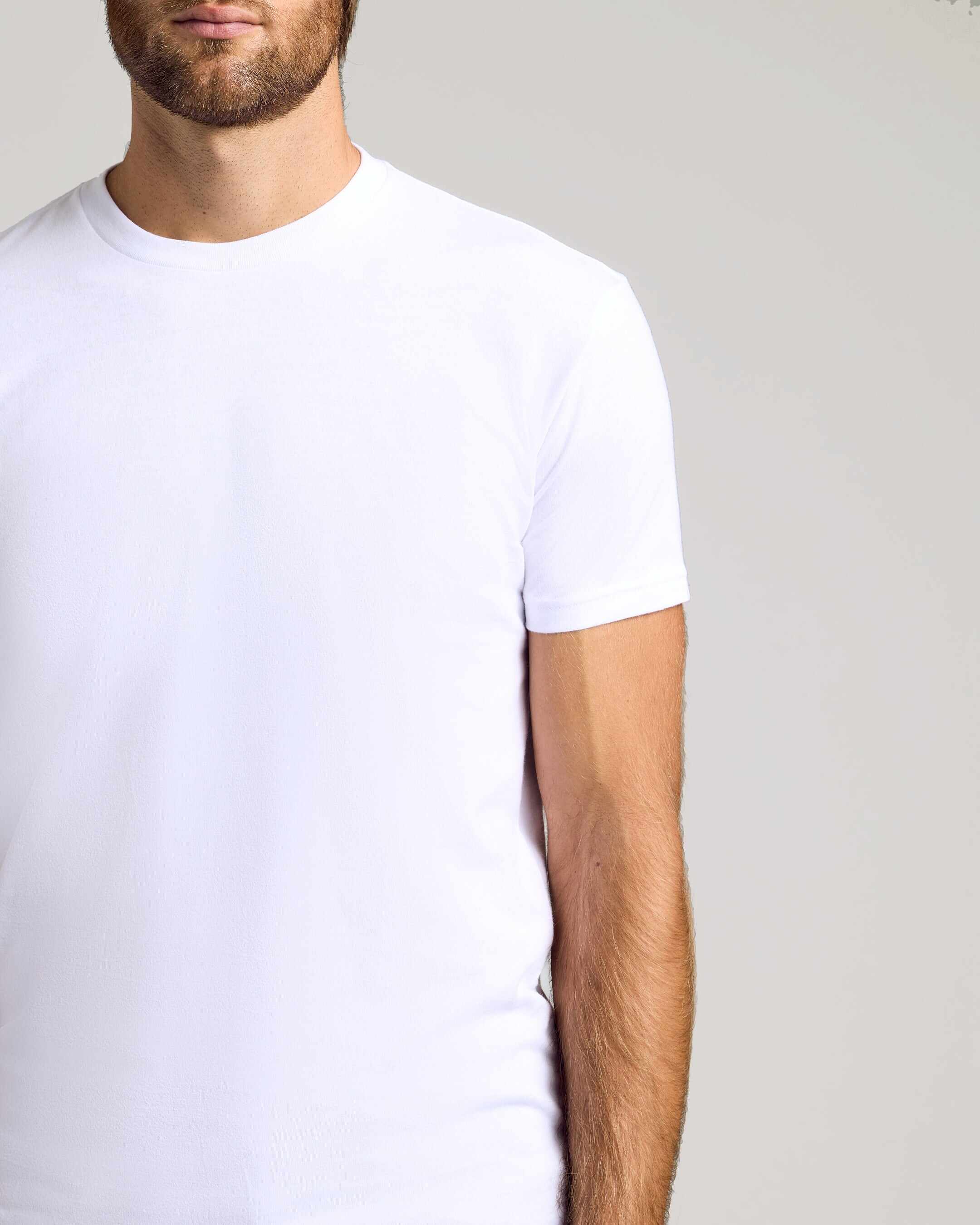 White Classic Crew Neck 3-Pack