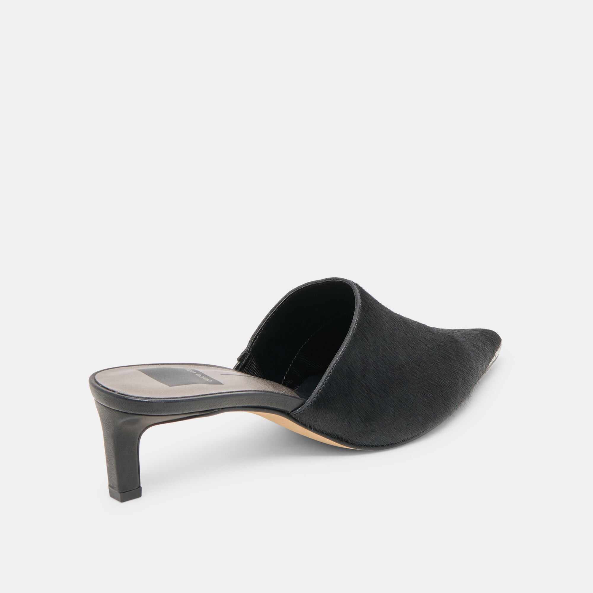 LEXY HEELS NERO CALF HAIR