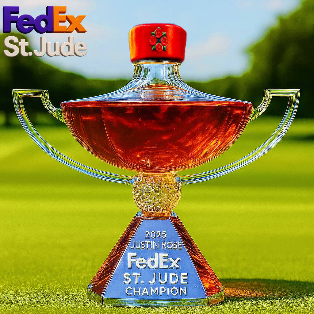 2025 FedEx St. Jude Championship Whiskey Bottle