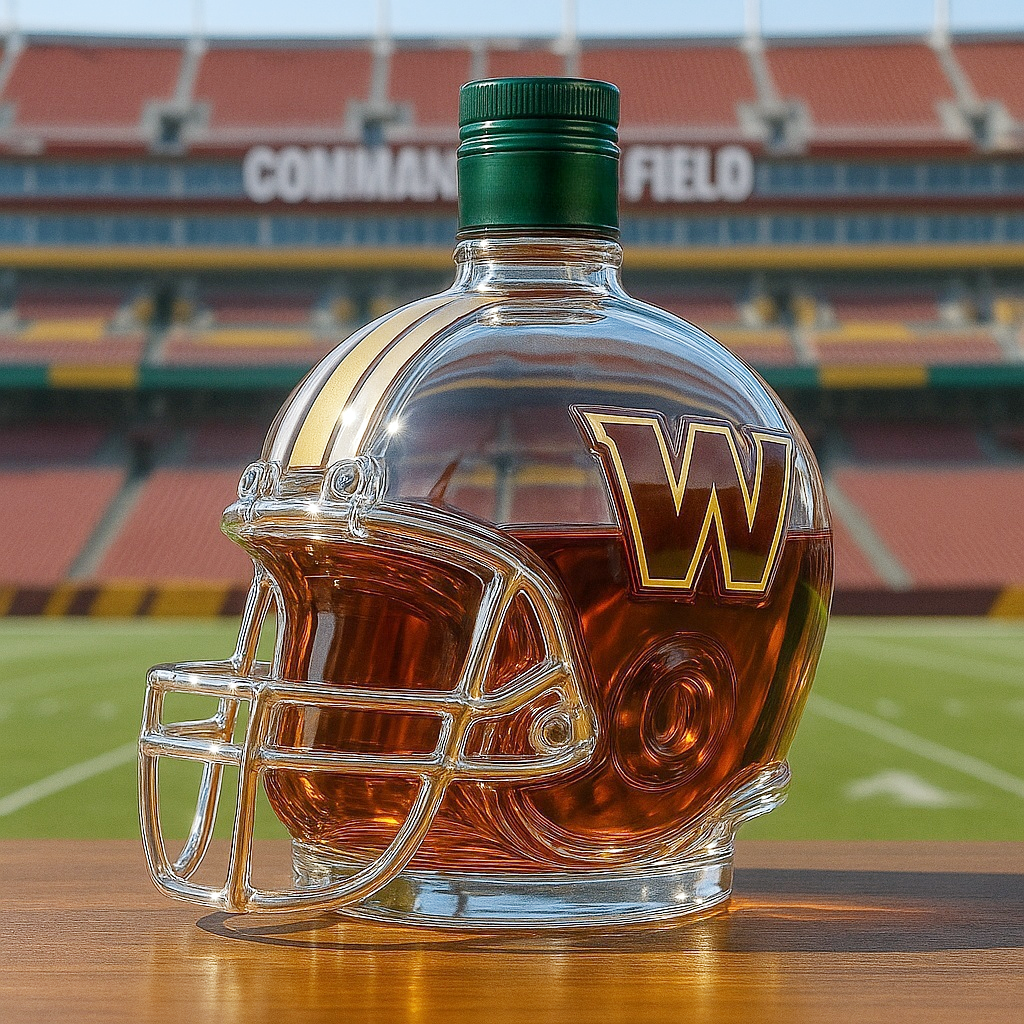 Washington Commanders Helmet Whiskey Bottle