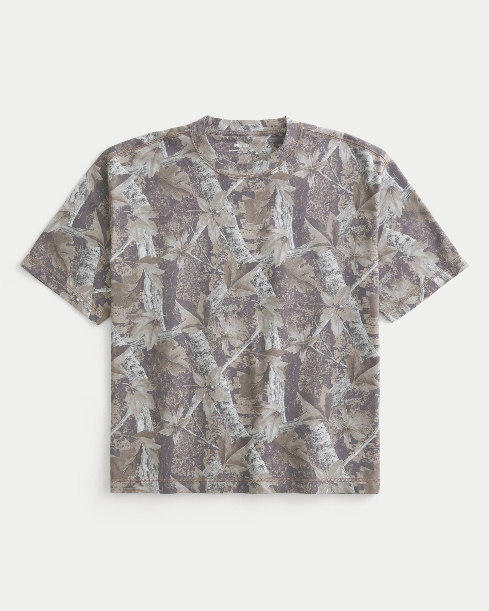 Boxy Heavyweight Crop Crew T-Shirt