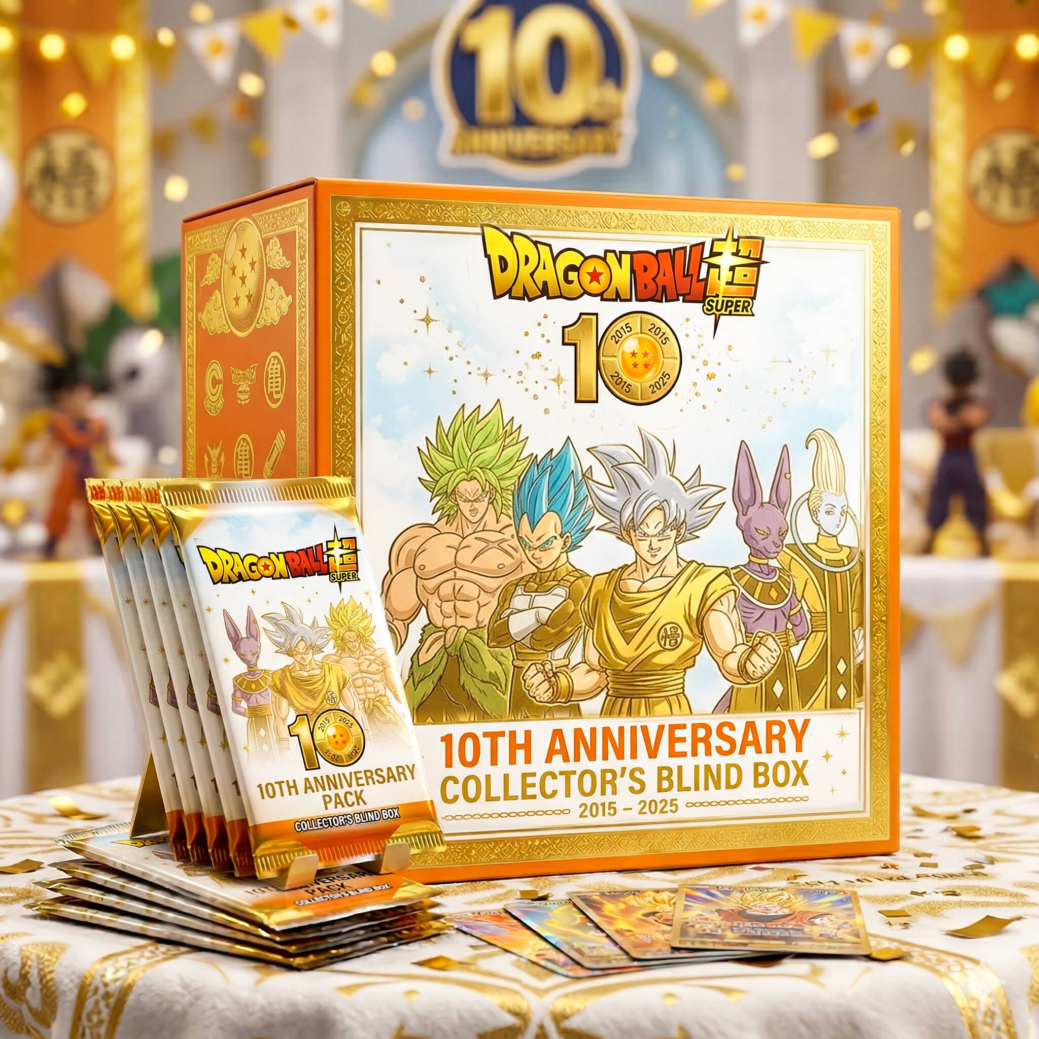 Dragon Ball Super 10th Anniversary TCG Cards