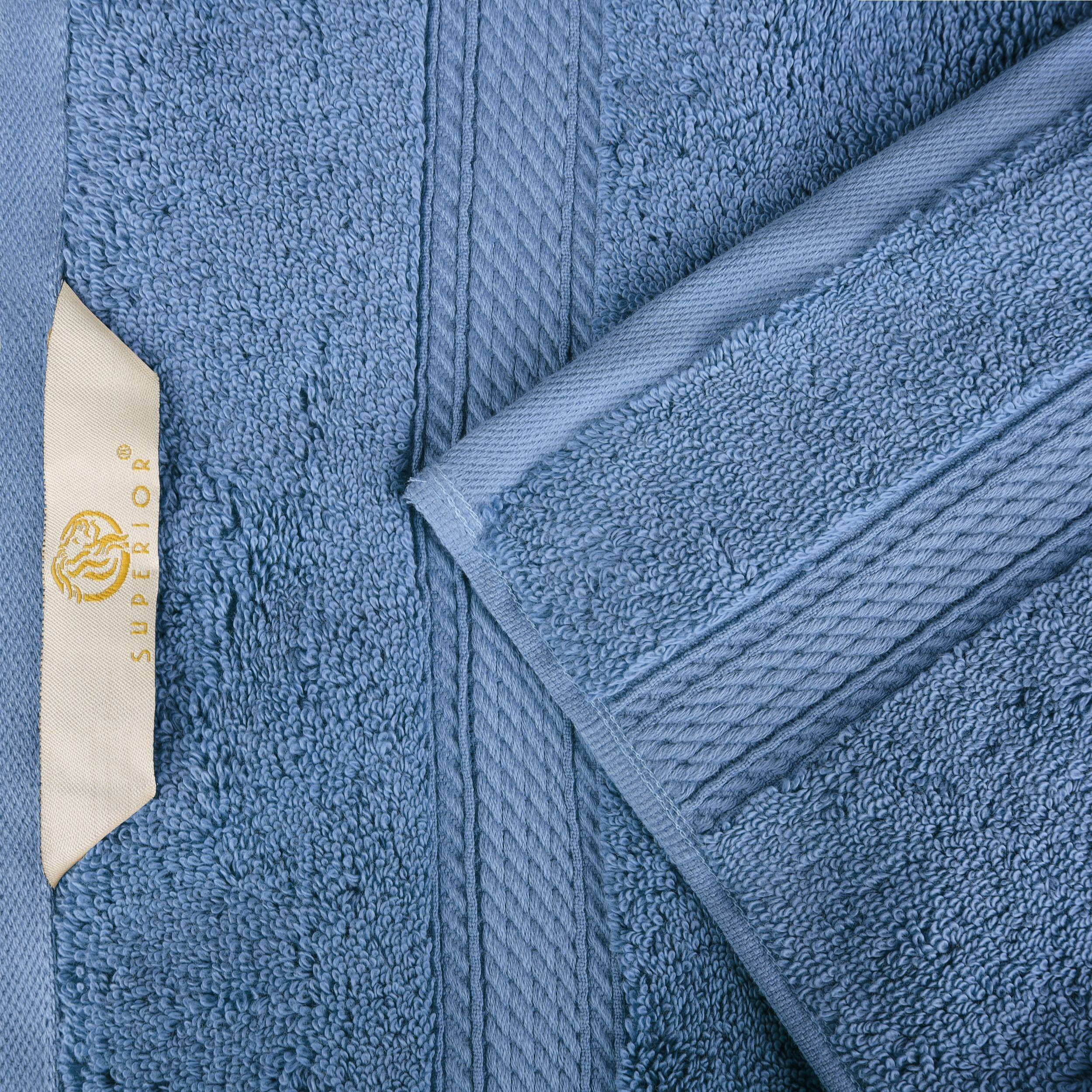 Superior Egyptian Cotton Pile Heavyweight Bath Towel Set of 4