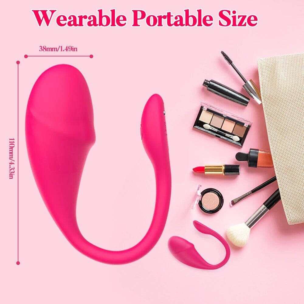 Bluetooth G-Spot Vibrator: Wearable Egg Stimulator for Women
