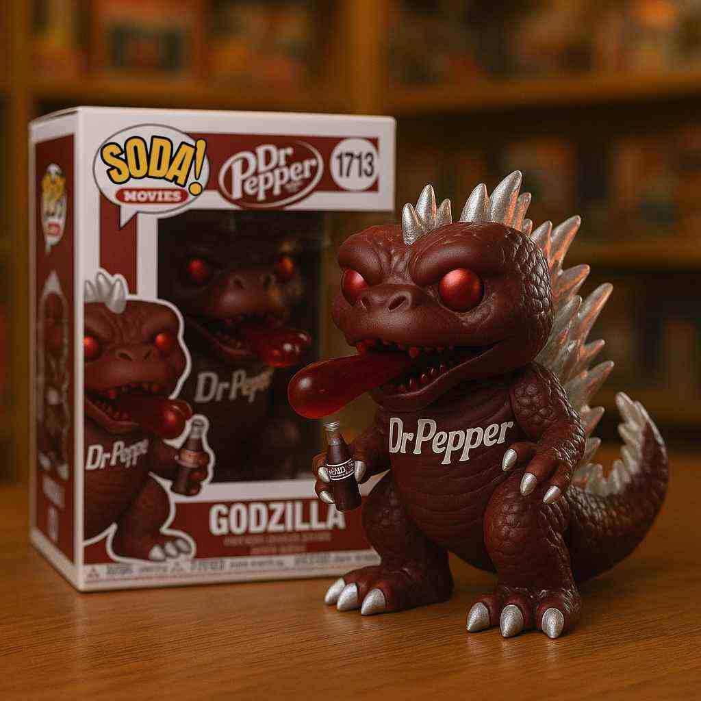 Soda GODZILLA 70th Anniversary Pop Figure